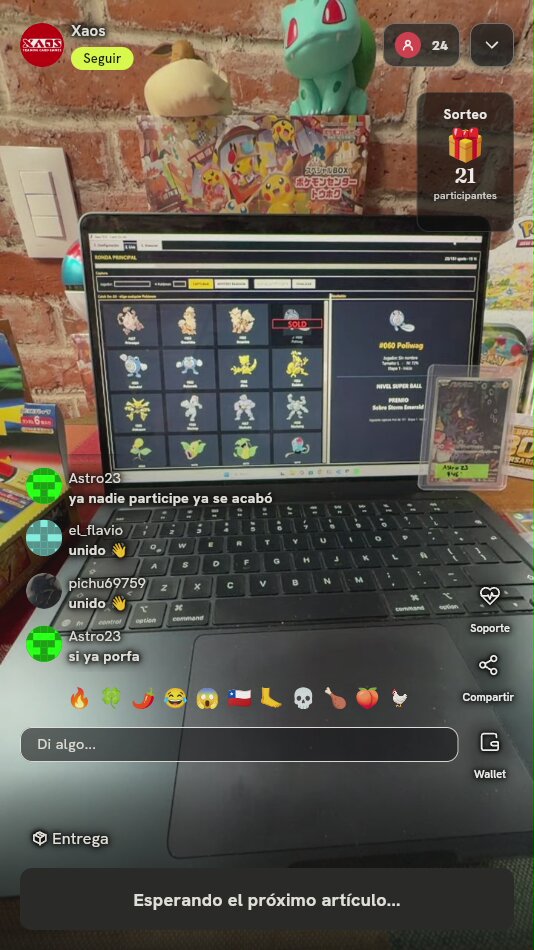 Carta Pokémon Individual en Funda