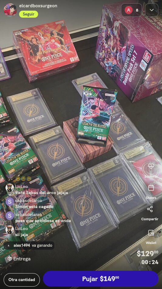 One Piece Legacy Master Booster
