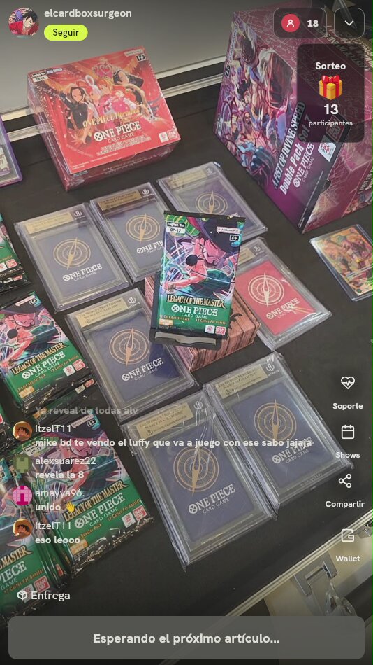 One Piece TCG Legacy of the Master