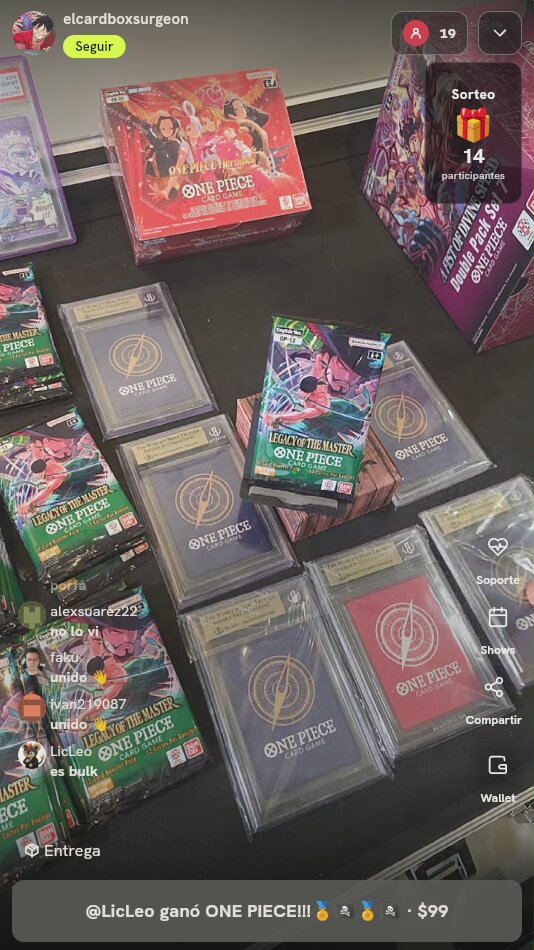 One Piece Legacy Master Booster