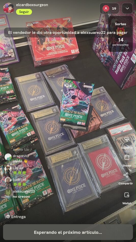 One Piece Legacy Master Booster