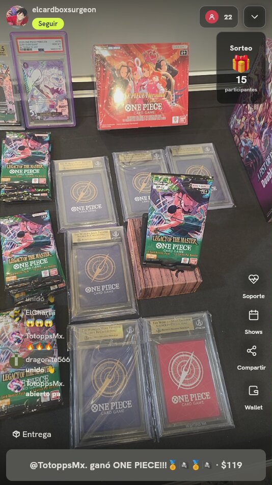 One Piece Legacy Master Booster
