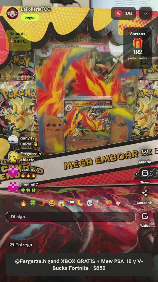 Mega Emboar-EX Ascended Heroes Box