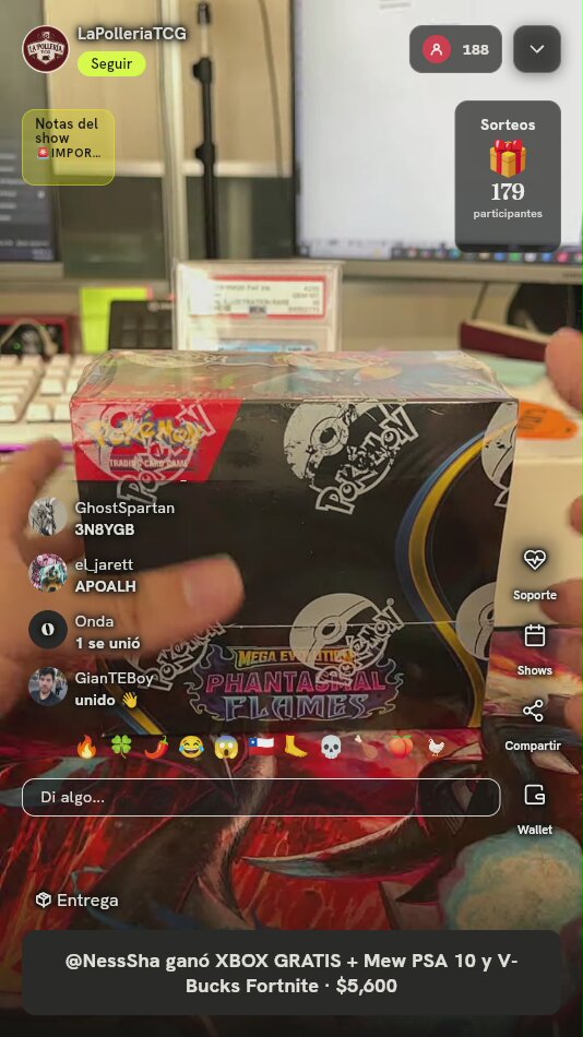 Caja Pokémon Phantasial Flames