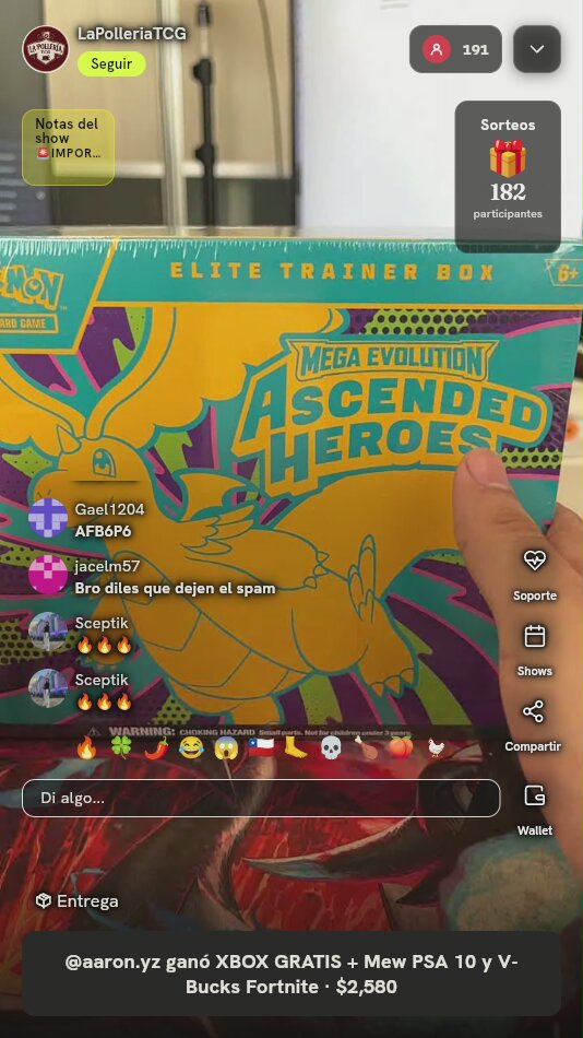 Mega Evolution Ascended Heroes ETB