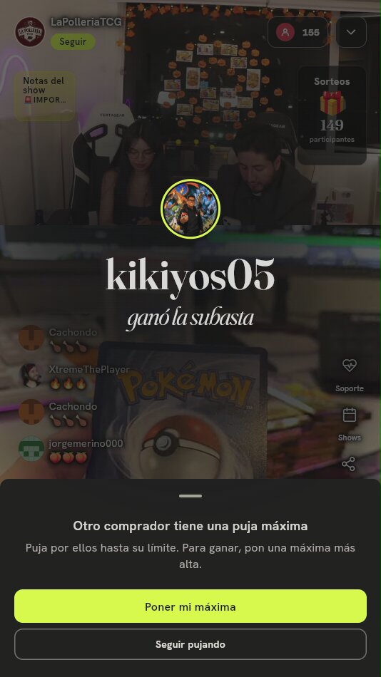 Carta Pokémon Reverso Genérico