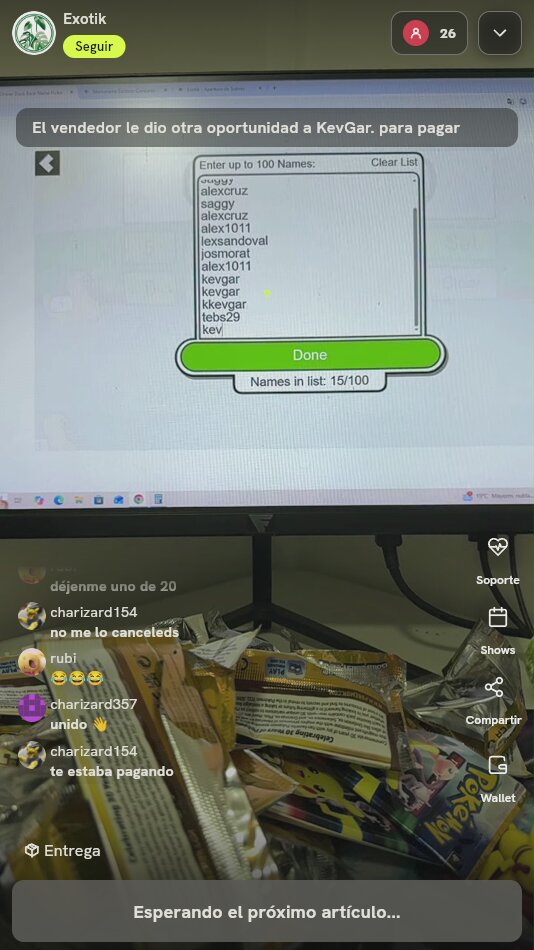 Sobres Pokémon TCG
