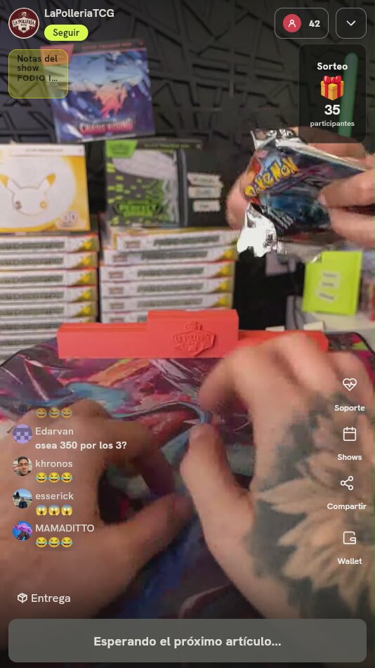 Sobres Pokémon TCG
