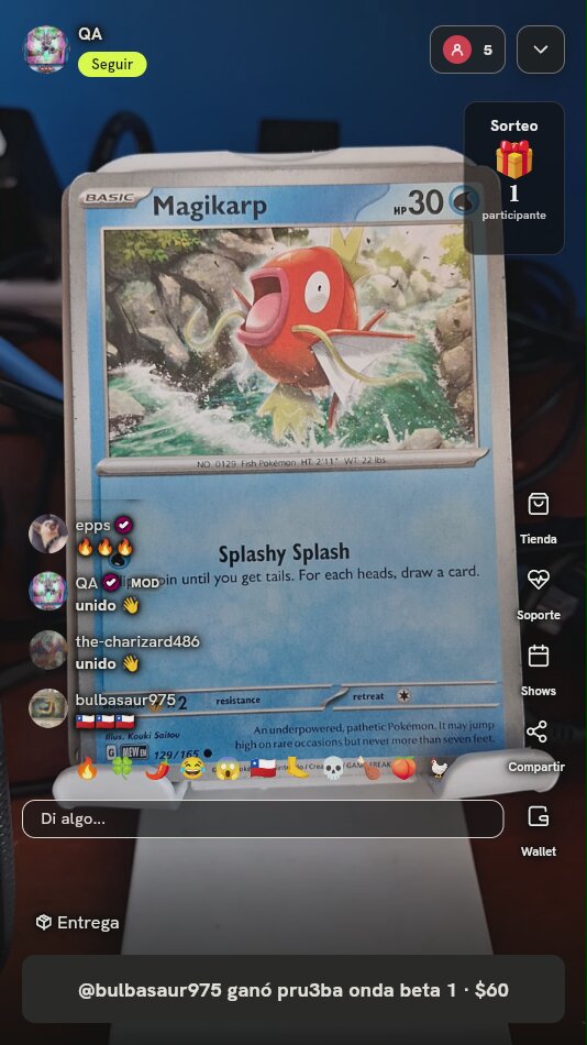Magikarp 129/165 Pokémon 151