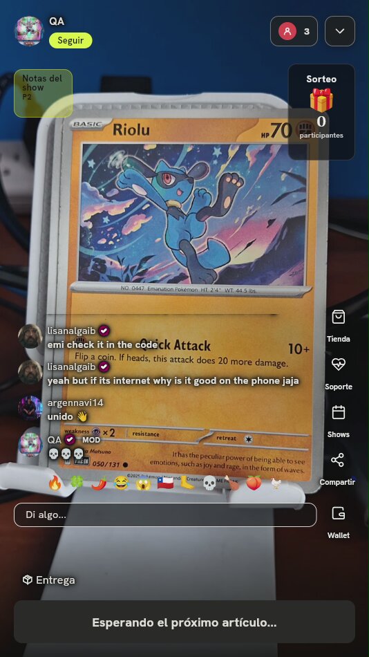 Riolu Prismatic Evolutions 050/131