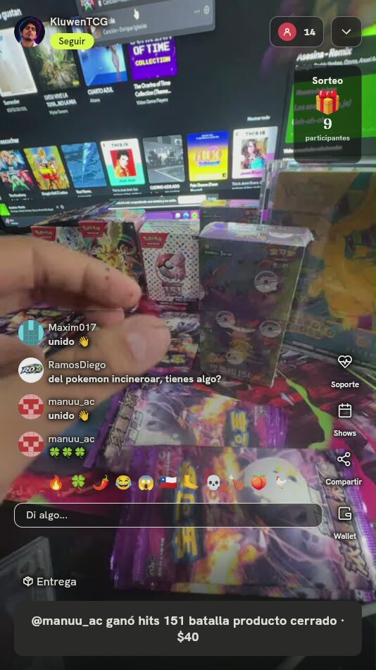 Sobres Pokémon Gem Pack Chino