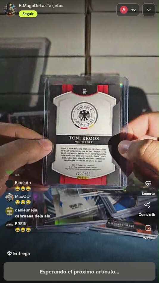 Toni Kroos Panini Select Germany