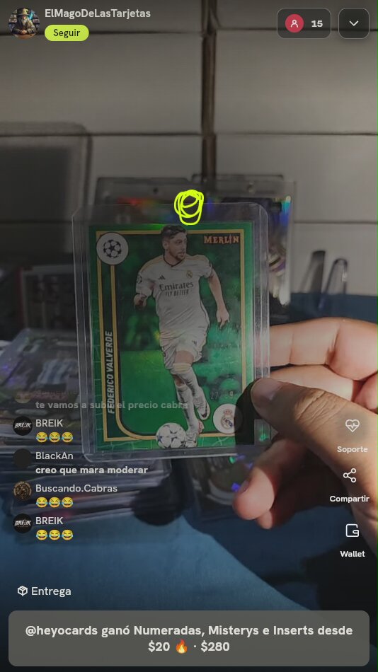 Federico Valverde Topps Merlin