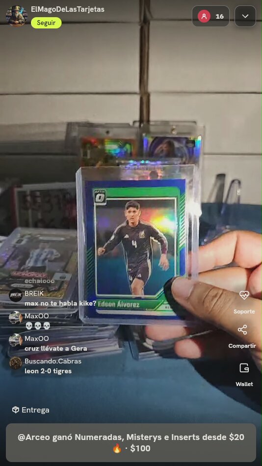 Edson Álvarez Panini Optic Mexico