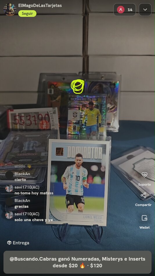 Lionel Messi Donruss Dominator
