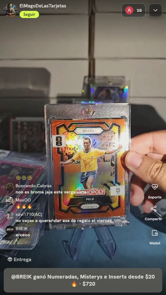 Pelé Panini Prizm Monopoly
