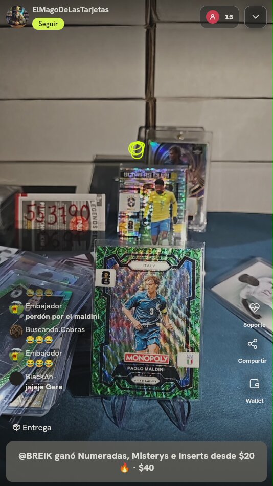 Paolo Maldini Panini Prizm Monopoly