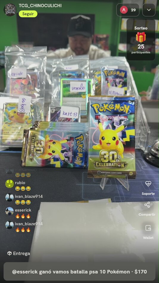 Sobres Pokémon 30th Celebration