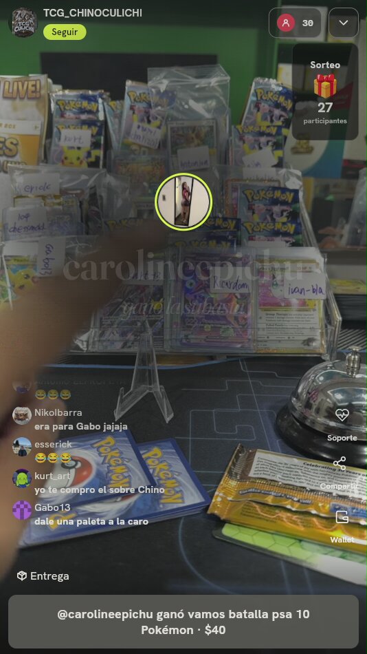 Lote Cartas Pokémon