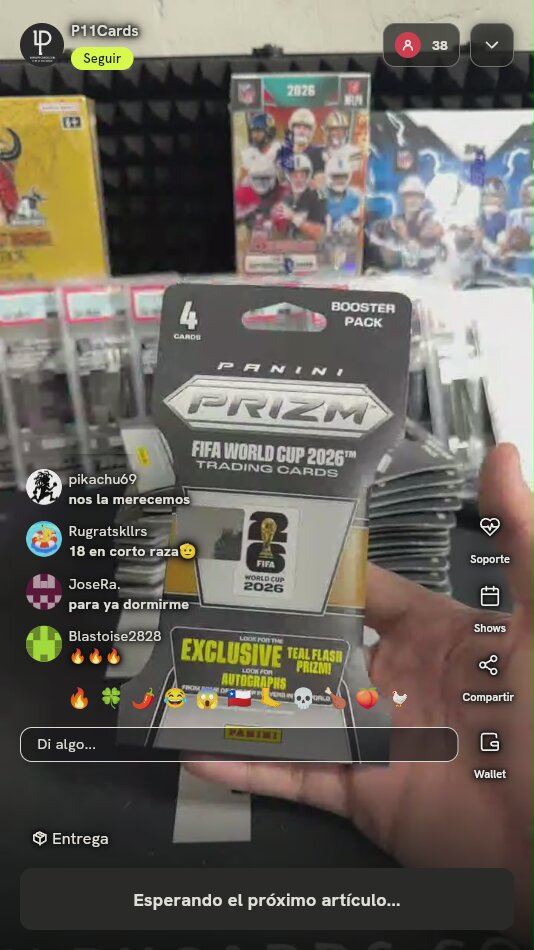 Panini Prizm FIFA 2026 Booster