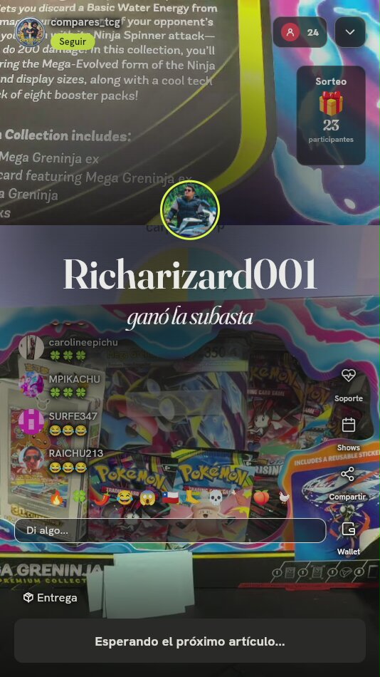 Mega Greninja ex Premium Collection
