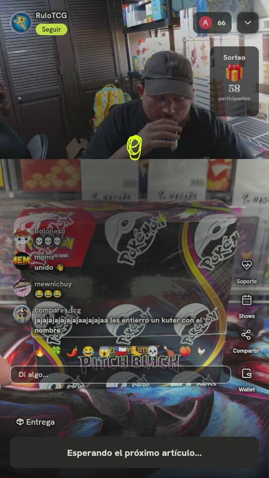 Caja Booster Pokémon Pitch Black