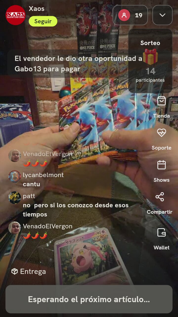 Sobres Pokémon TCG