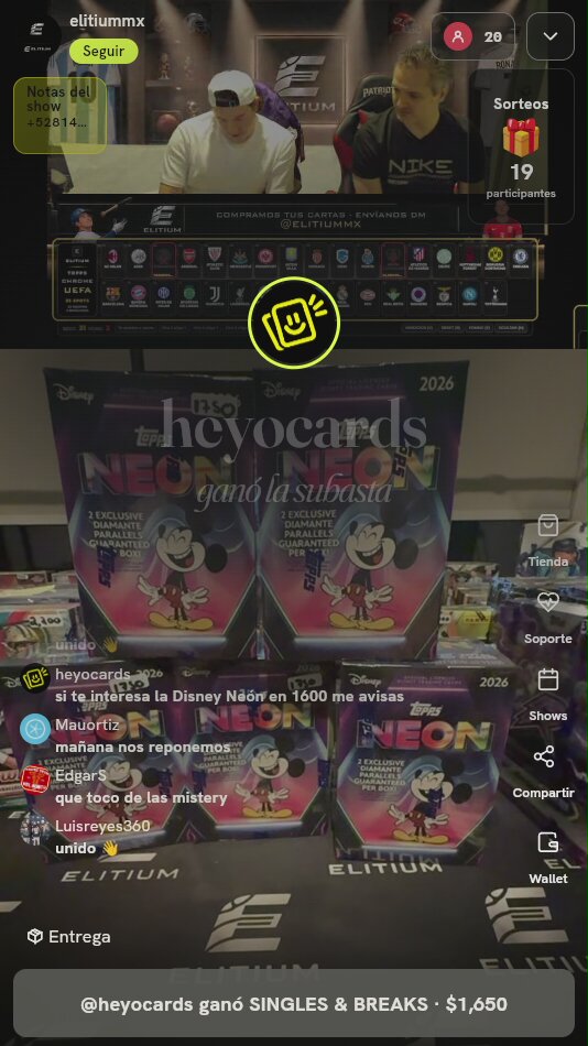 2026 Topps Disney Neon Box