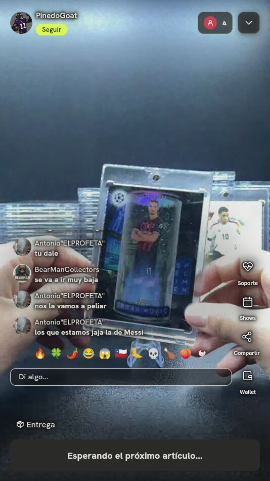 Zlatan Ibrahimovic Topps Chrome Card