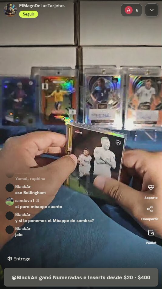 Lote Cartas Topps Finest Fútbol