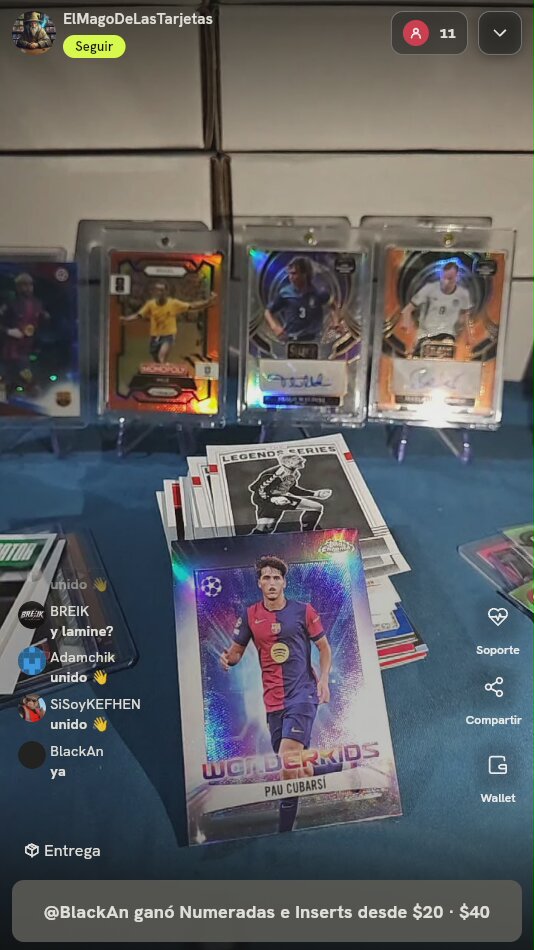 Pau Cubarsí Topps Chrome Wonderkids