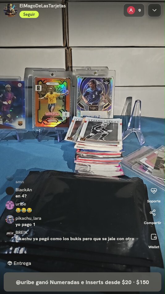 Lote Cartas Deportivas Aleatorias