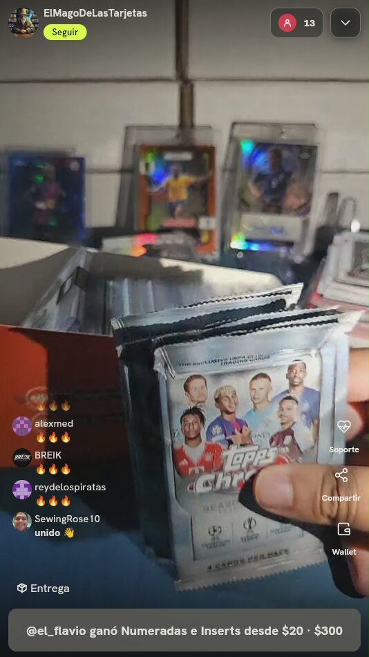 Topps Chrome 2025/26 Sobres