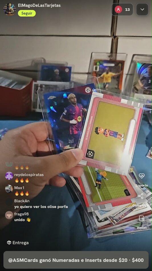 Lamine Yamal Topps Chrome Carta