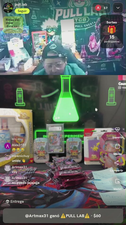 Lote de Sobres Pokémon