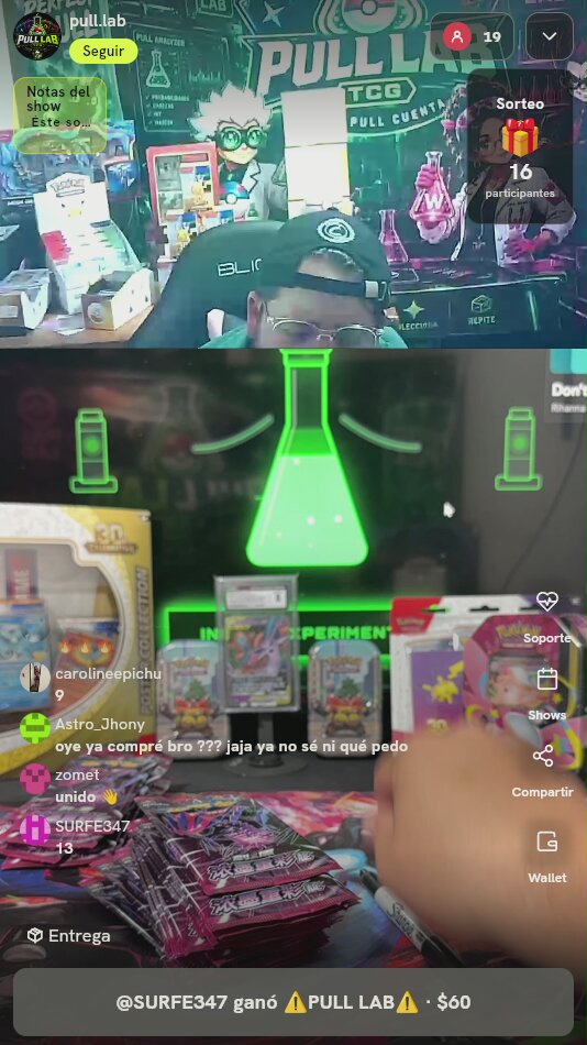 Lote Sobres Pokémon Gem Pack