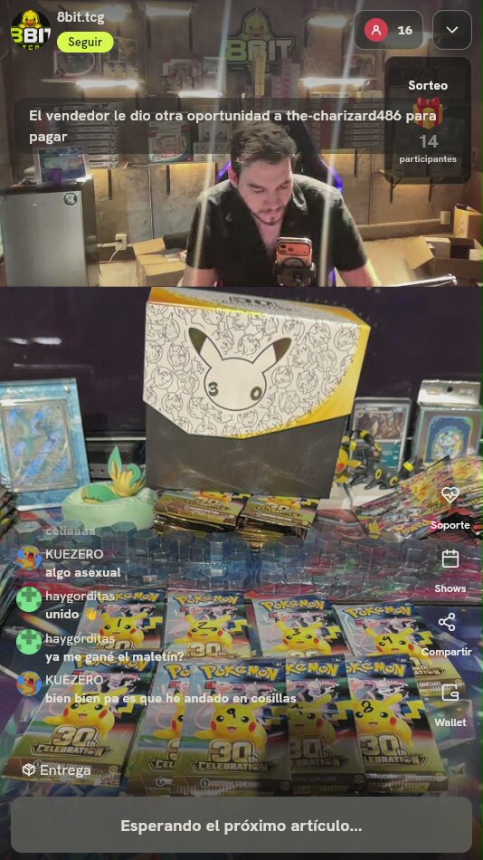 Sobres Pokémon 30th Celebration