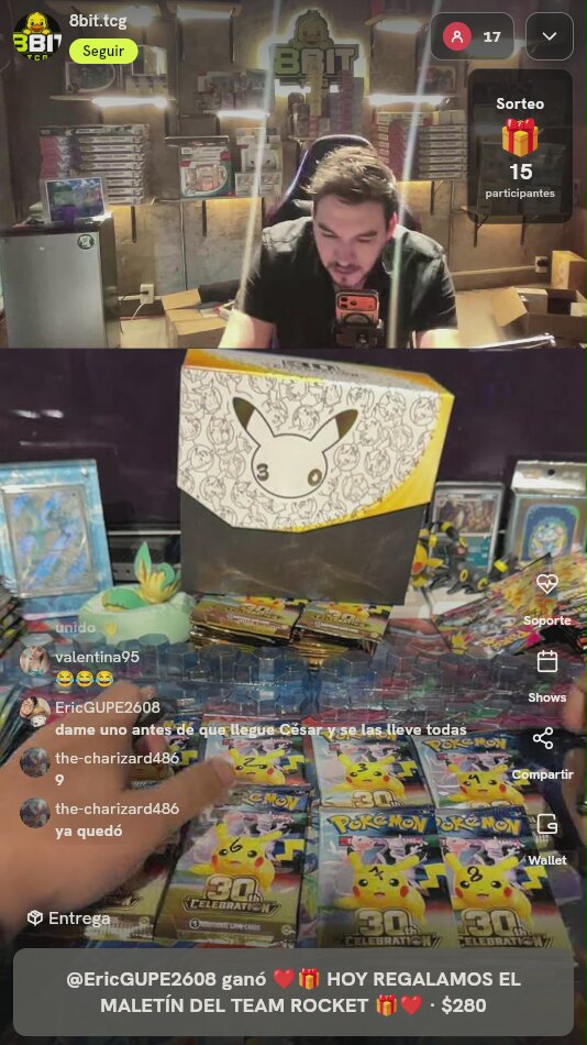 Sobres Pokémon 30th Celebration