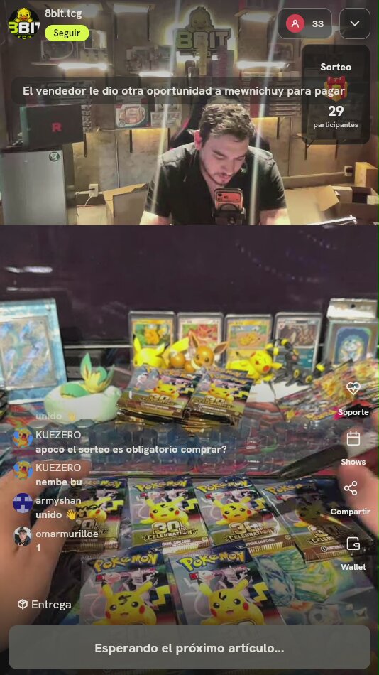 Sobres Pokémon 30th Celebration
