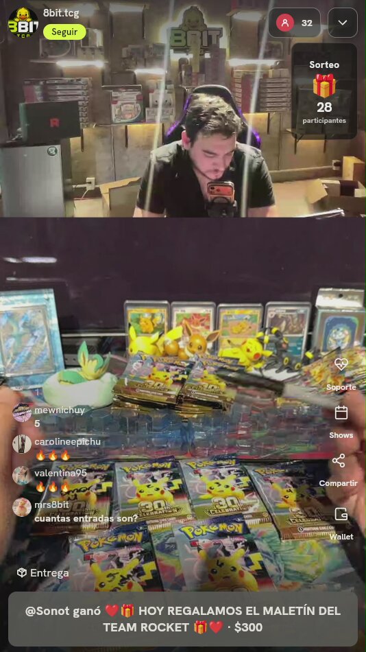 Sobres Pokémon 30th Celebration