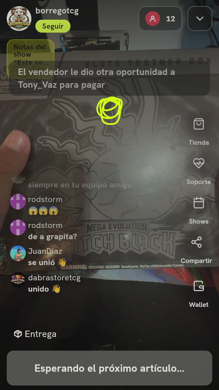 Artículo vendido