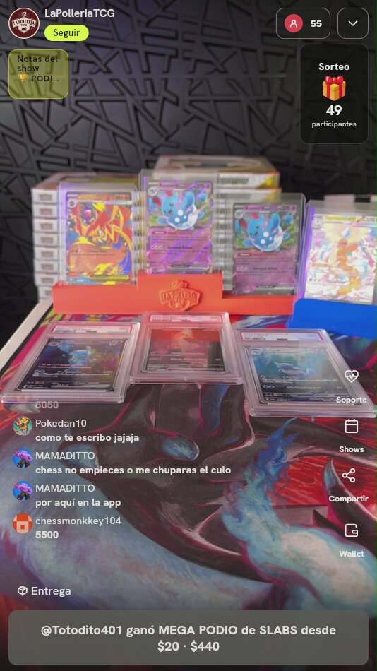 Lote de Cartas Pokémon Graduadas