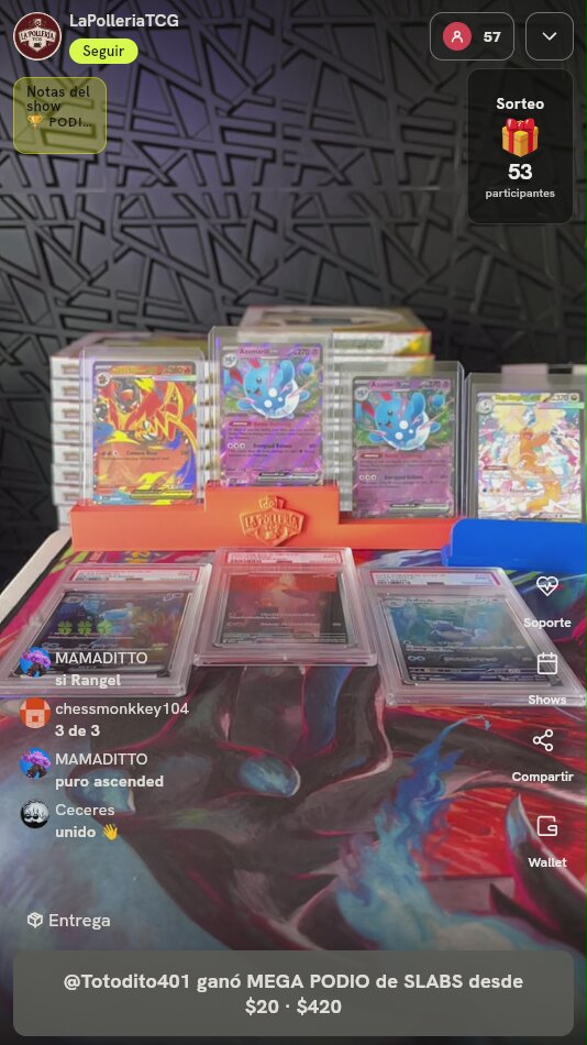 Lote Cartas Pokémon Graduadas