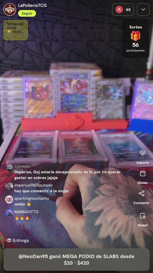 Lote de Cartas Pokémon Graduadas