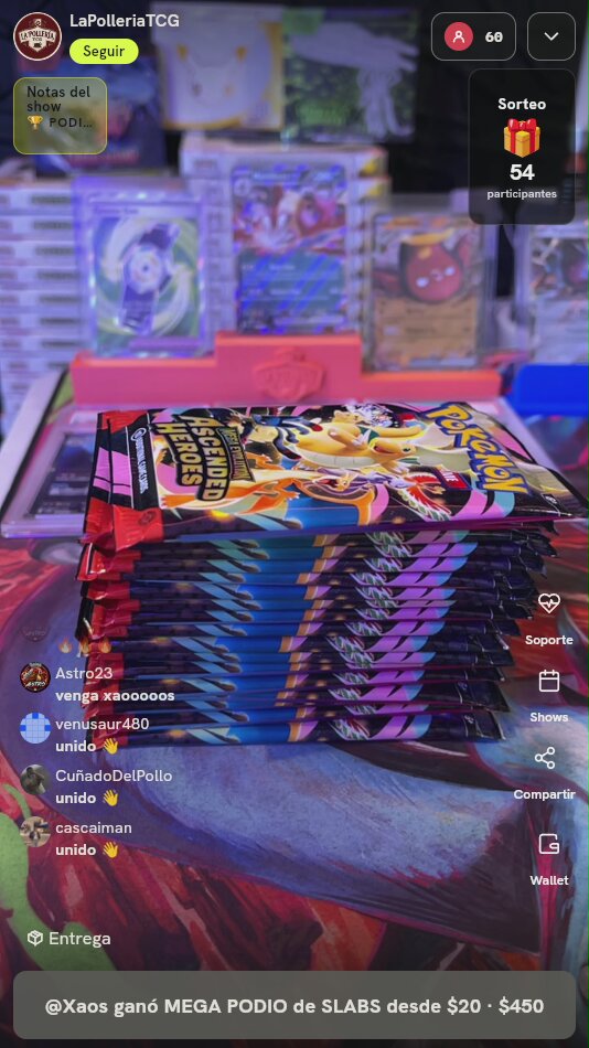 Sobres Pokémon Ascended Heroes