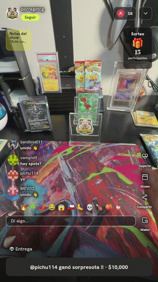 Código de carta Pokémon TCG