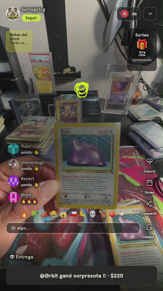 Ditto Fossil Holo Rare