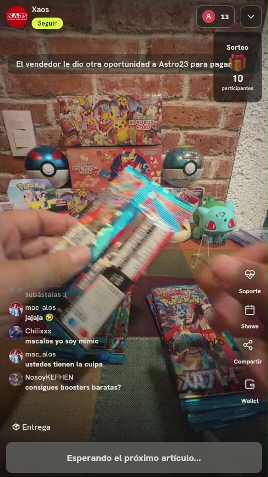 Sobres Pokémon Storm Emeralda