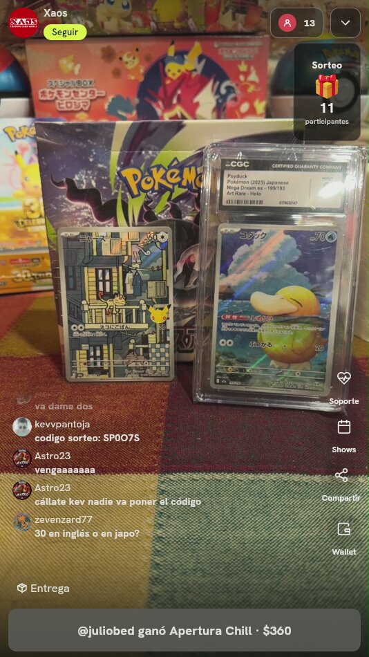 Psyduck 199/193 MEGA Dream ex