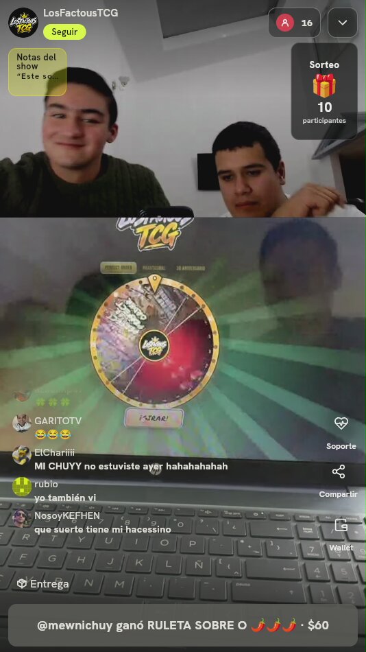 Ruleta Sobres Pokémon TCG